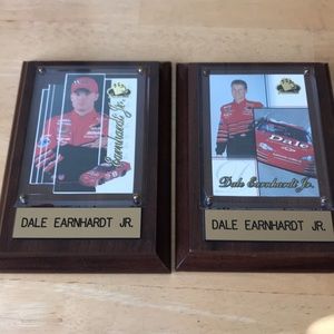 Dale Earnhardt Jr Set of 2 Plagues